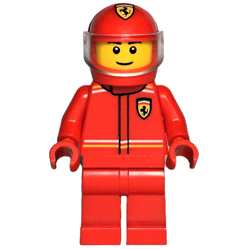 Lego F1 Driver, Ferrari, Red Suit