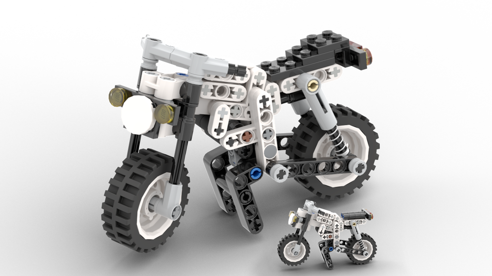 Lego Redesigned Retro Set 8810: Cafe Racer