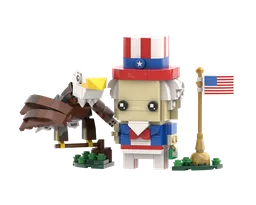 Uncle Sam & Old Abe