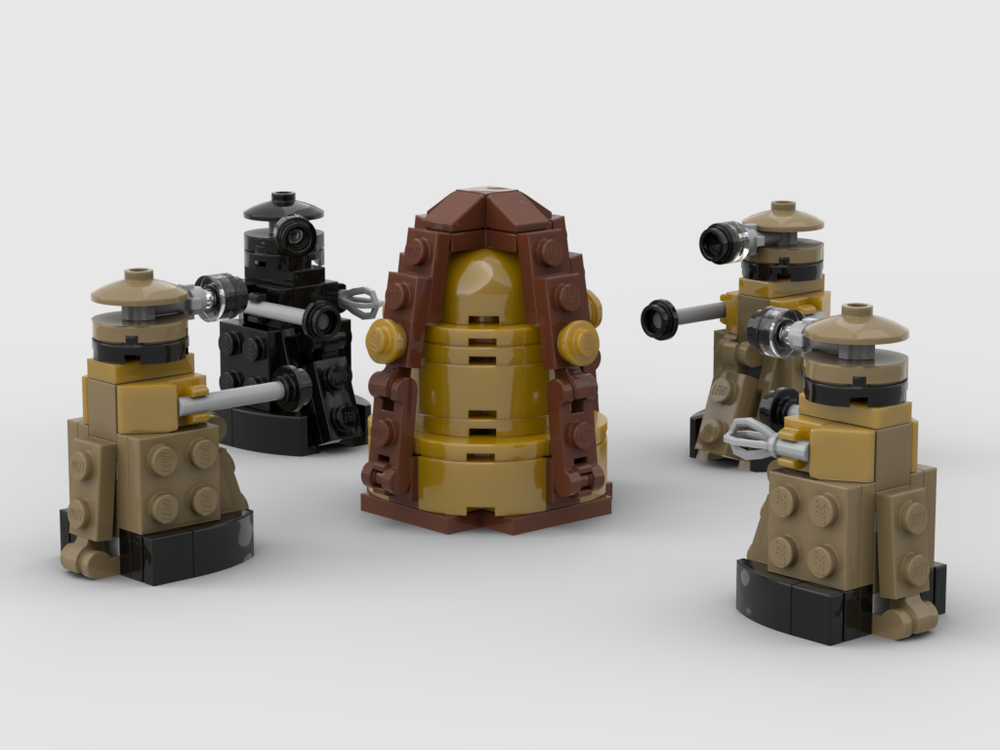 Lego Dalek Genesis Ark (Doctor Who)