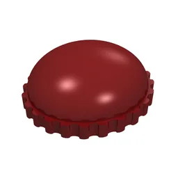 Knitted Cap / Dark Red
