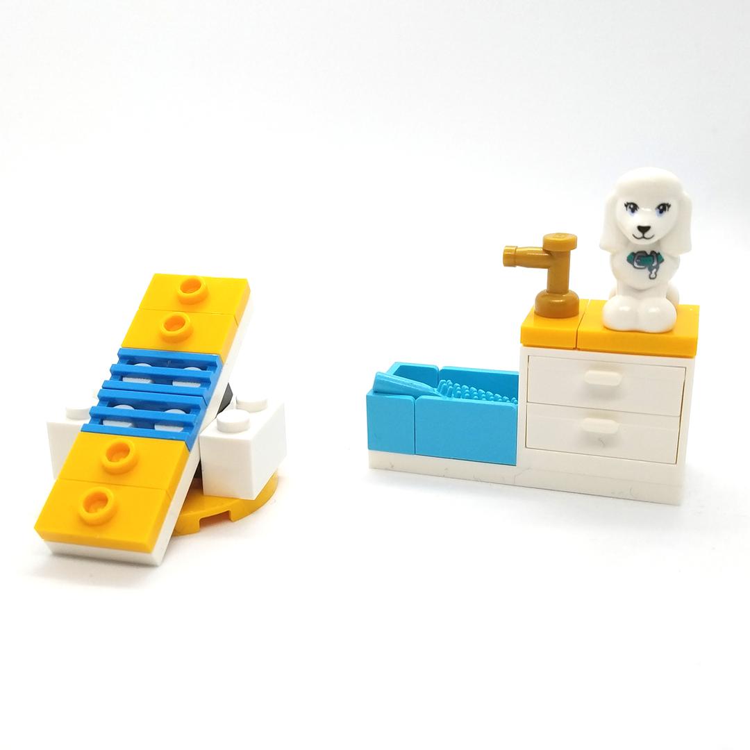Lego Poodle Puppy at the Dog Groomer