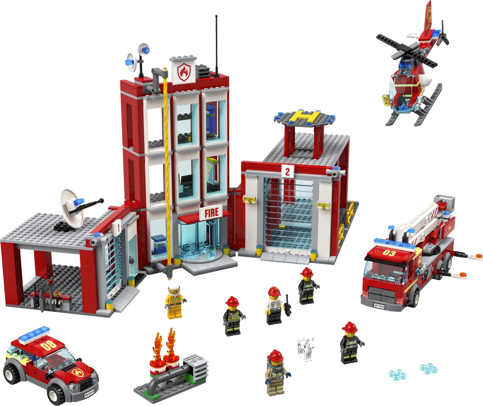 Lego Fire Station Headquarters