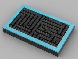 Futuristic Tray Puzzle [Difficulty 9/10]