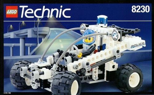 Lego Coastal Cop Buggy / Miami Police Patrol