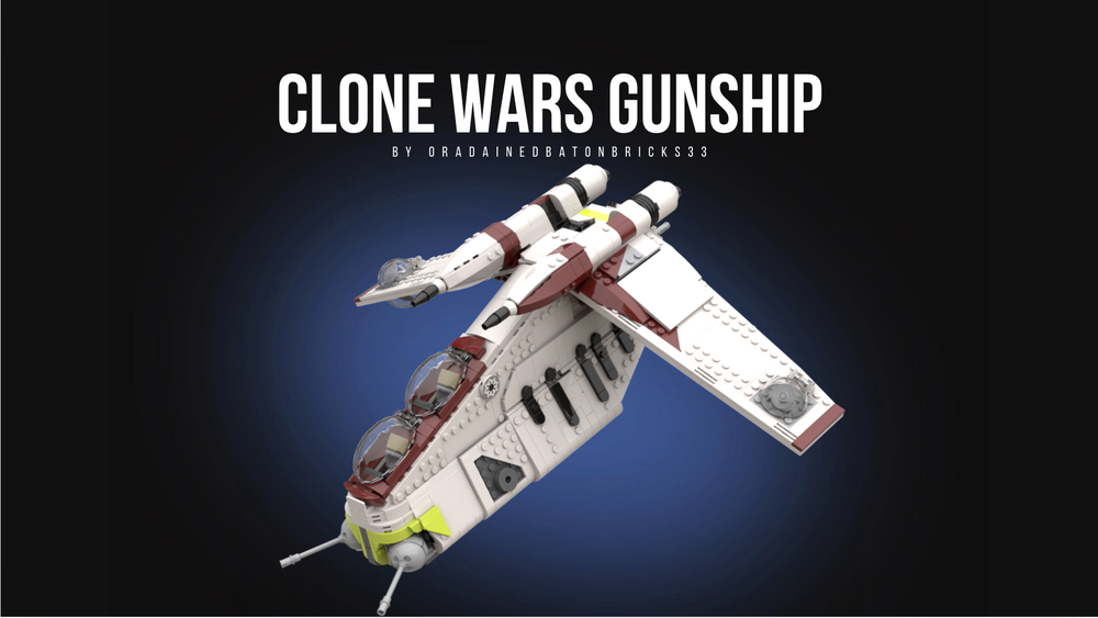 Lego Clone Wars Republic Gunship