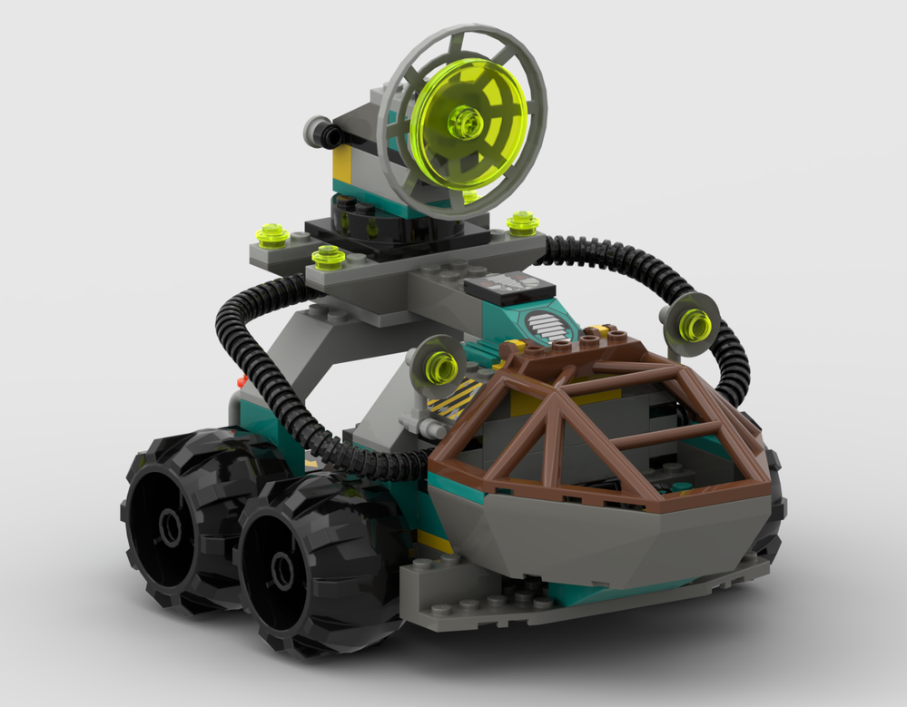 Lego Rock Raiders - Mobile Command Transport