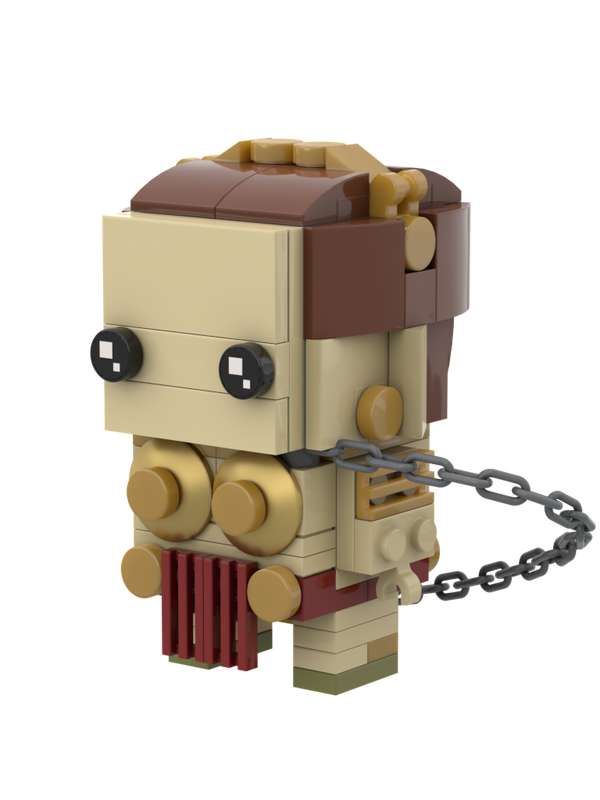Lego Slave Leia Brickheadz