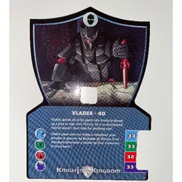 Trading Card, Knights Kingdom II, Vladek - 40 / [No Color/Any Color]
