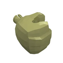 Hand Hulk - Right / Olive Green