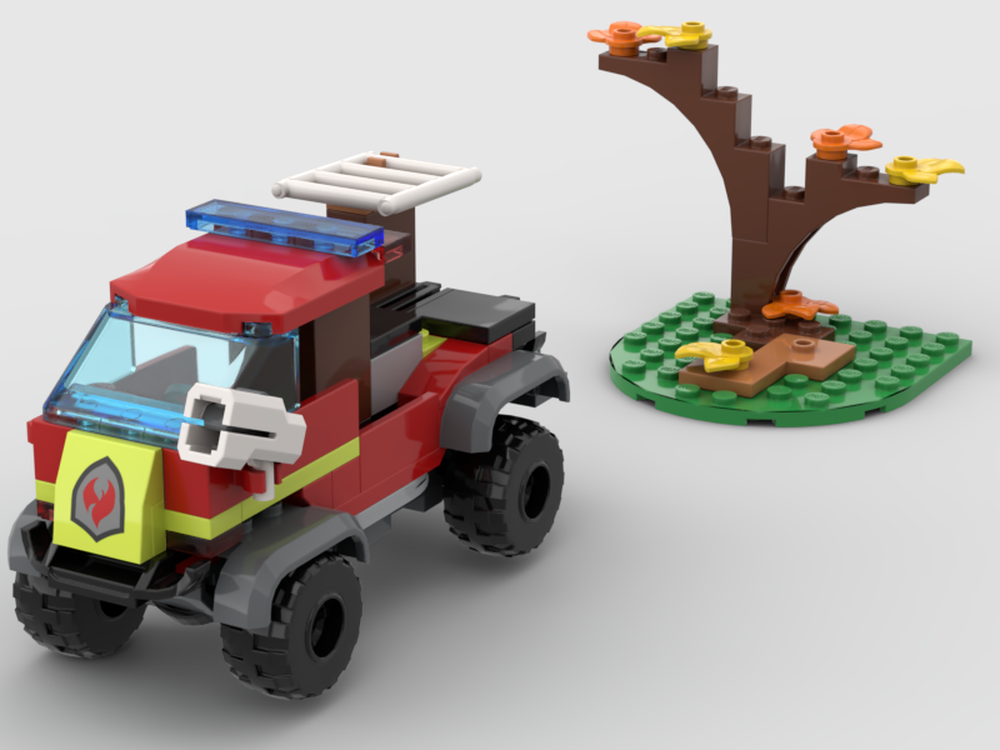Lego 60393 Alternative - Fire Truck