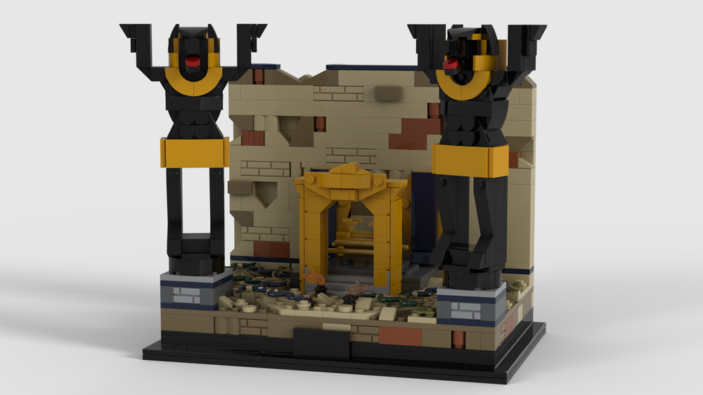 Lego Escape from the Lost Tomb Diorama Upgrade