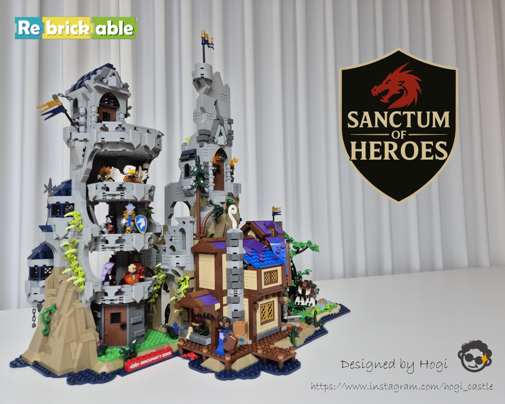 Lego Sanctum of Heroes (21348 Add-on)