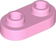 Plate Special 1 x 2 Rounded with 2 Open Studs