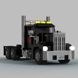 White-Western Star 4964 - Short wheelbase