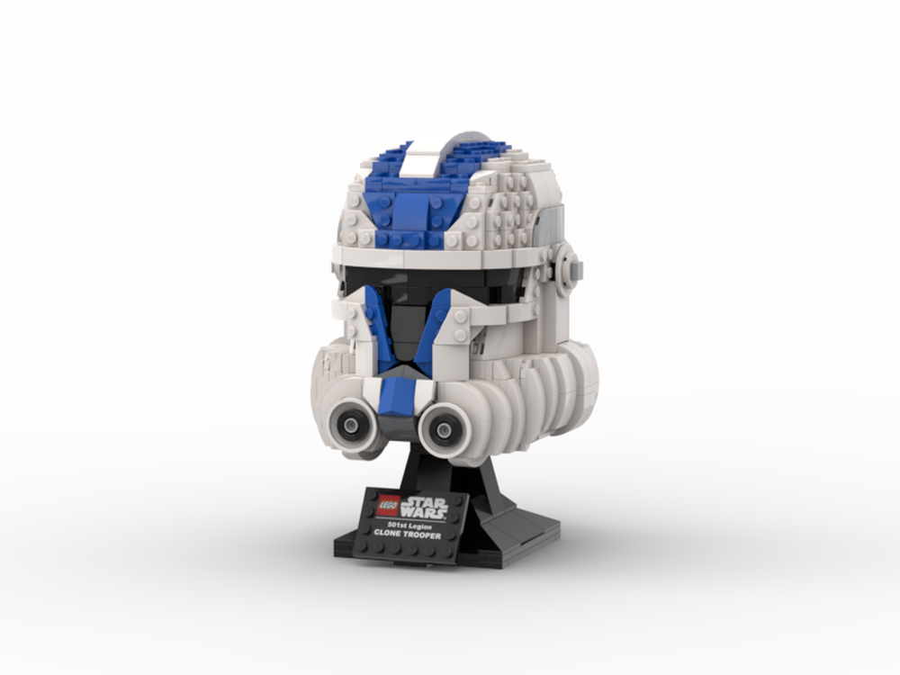 Lego 501st Phase II Helmet | Rex mod