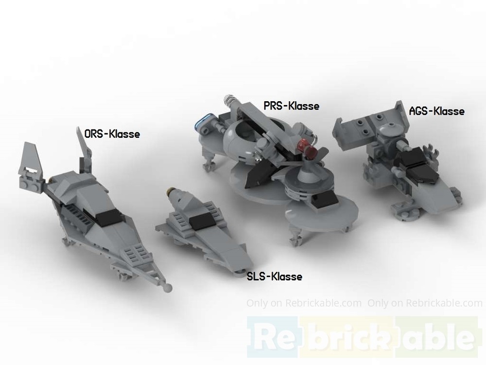 Lego 111 Follower Special Free - VESTA-7 Fleet Pack – Freighters of the Outer Rings