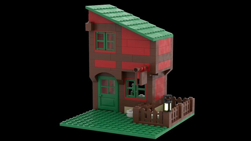 Lego Classic Style Castle Tavern