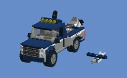 Amphibious pickup adventure vehicle