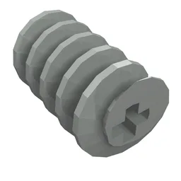 Technic Worm Gear / Light Gray