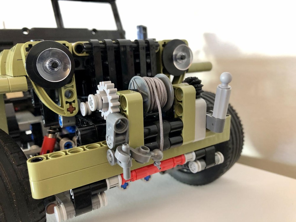 Lego Winch for Willy's Jeep