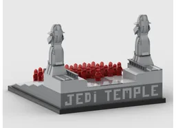 Coruscant temple stairs