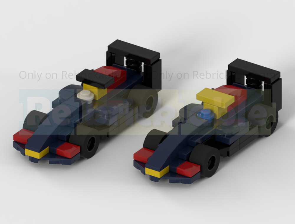Lego 2024 Red Bull RB20 Formula 1 Cars - Half Speed Champions Scale