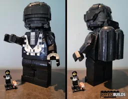 Blacktron Mega Figure