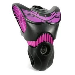Large Figure Torso, Purple Sockets and Waist, with Purple Chest Print (Gorm)