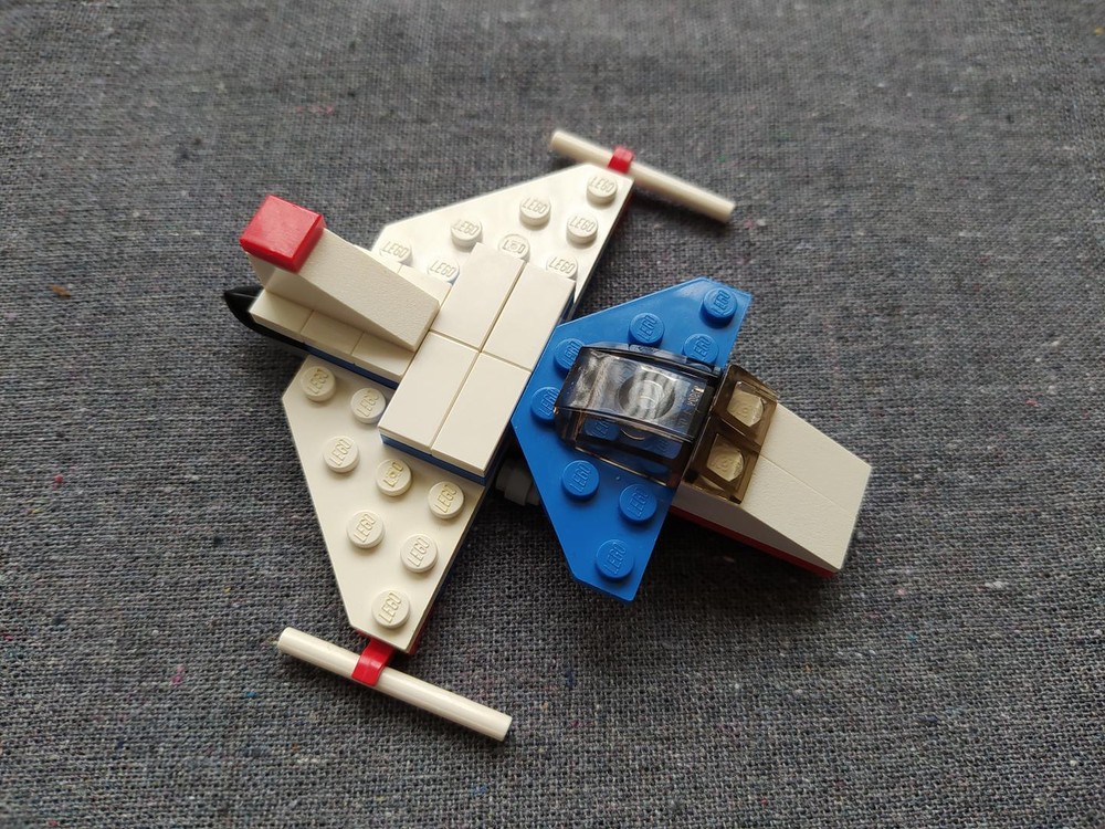 Lego 7873 NASA X-29ish