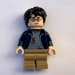 Harry Potter, Dark Blue Jacket Dirty, Medium Legs, Printed Arms