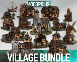 MEDIEVAL VILLAGE BUNDLE