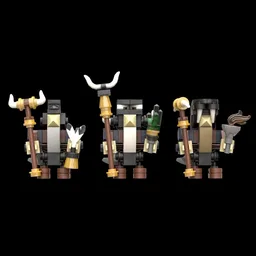 Medieval dwarf shaman