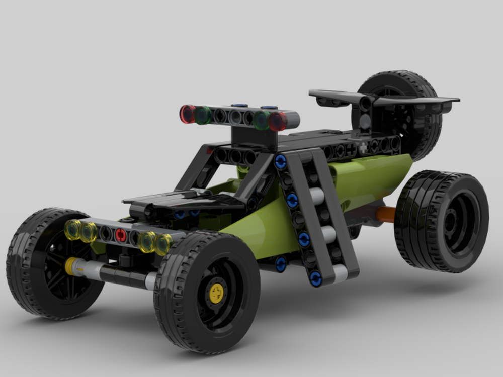 Lego 42103 and 42093 Combined Model: Off-Roader