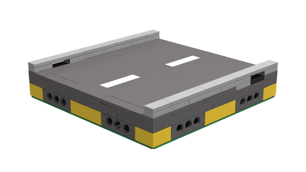 Lego MILS Narrow Road Straight 16x16