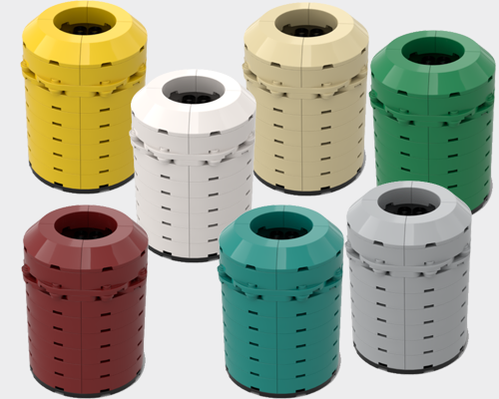 Lego Grid Vase for Flower Arrangements