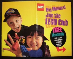 1995 Insert - LEGO Club - US (822578)
