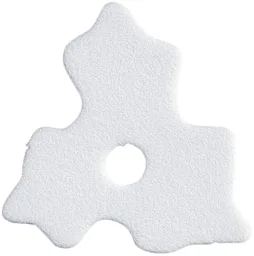 Foam Part for Set 3148 - Scala Part of Bracelet with Hole, Type 2 / White