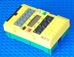 Mindstorms RCX 1.0 without Power Jack (from Mindstorms 1.5 sets) - Brick Top Module