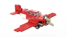 Classic Airplane (LEGO 40220 Alternate)
