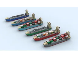Open-Top Feeder Ship - CSM008