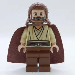 Qui-Gon Jinn, Plain Reddish Brown Legs (3626c Head)