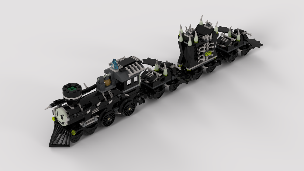 Lego Ghost Train (Railway Compatible)