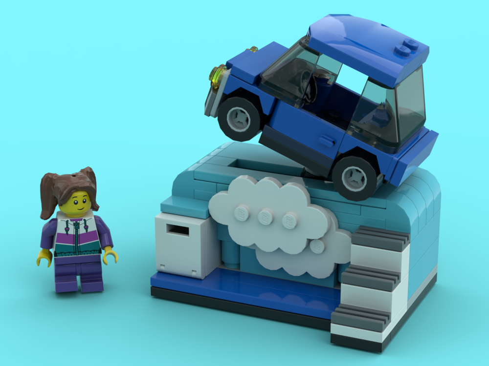 Lego Rocking Car