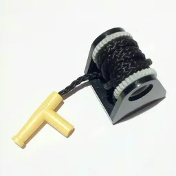 String Reel 2 x 2 with String and Yellow Hose Nozzle Simple [Complete Assembly]