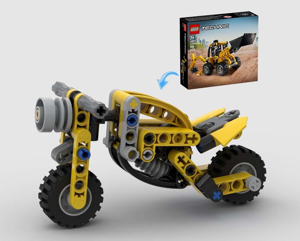 Lego Motorbike 42197 Alternate Build