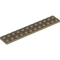 Plate 2 x 12 / Dark Tan