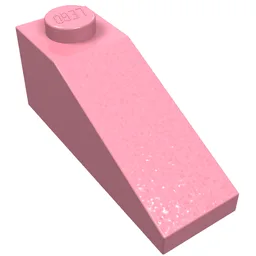 Brick Sloped 33° 3 x 1 / Pink