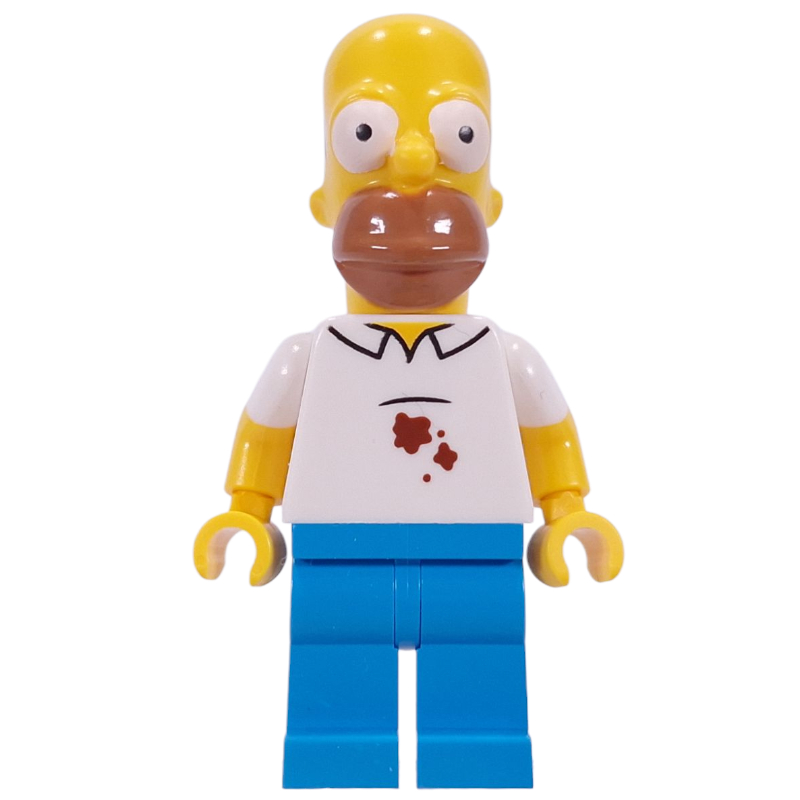 Lego Homer Simpsons, Stained Shirt