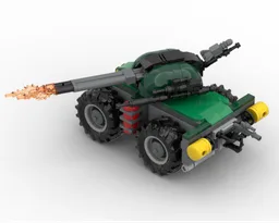 Futuristic tank